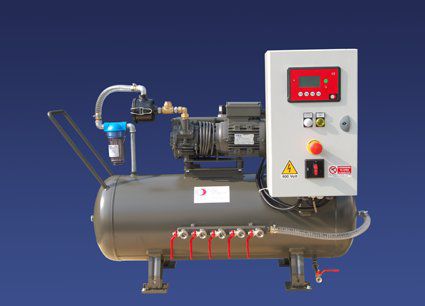 Drehschieber-Vakuumsystem - GP 25, GP - general europe vacuum - geschmiert