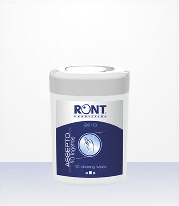 Feuchte Reinigungstücher / für Böden und andere Oberflächen - 2210  - RONT PRODUCTION - 40er-Packung
