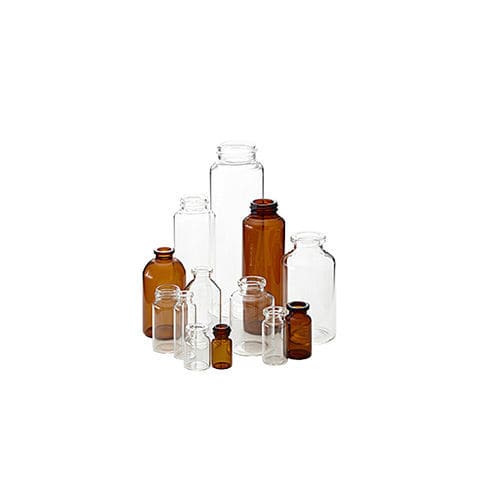 Phiole für Medikamente - Nipro - Glas / Ballon / mit Schraubverschluss