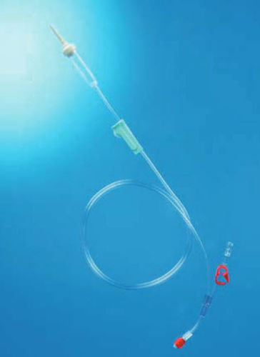 Infusionsset mit Y-Verbinder - Nipro - mit Absperrhahn / mit Tropfkammer