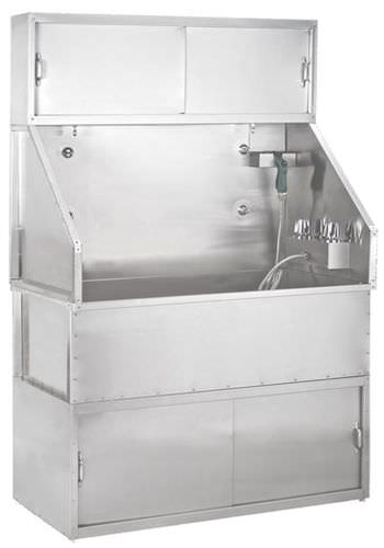 Bodenstehender Pflegebadewanne für Tiere - F675SS - Edemco Dryers