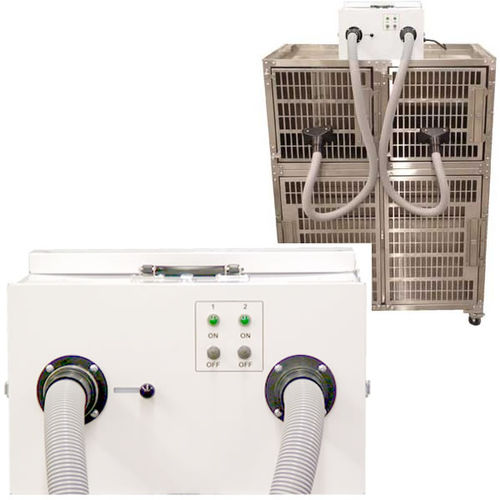 Trockner für Veterinärkäfige - F860 Force II - Edemco Dryers