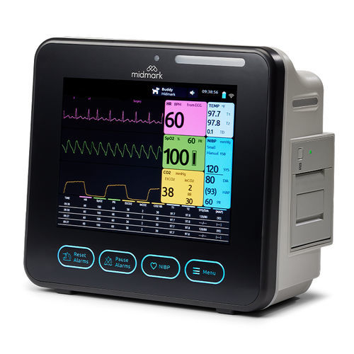 Kompakter Multiparameter-Monitor - Midmark Animal Health - tragbar / EKG / TEMP