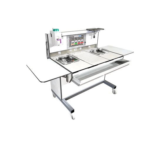 Anästhesiearbeitsplatz für Veterinärmedizin / für Tierforschung - SIGMA-120 - MINERVE - für Kleintiere / mobil