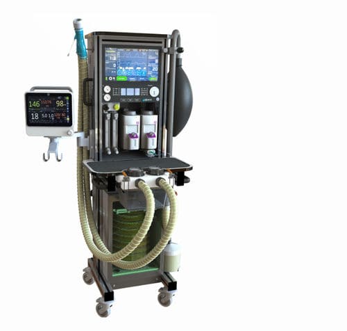 Beatmungsgerät für Veterinärmedizin - ALPHA 400 MKII - MINERVE - Wiederbelebung / für Kliniken / Anästhesie