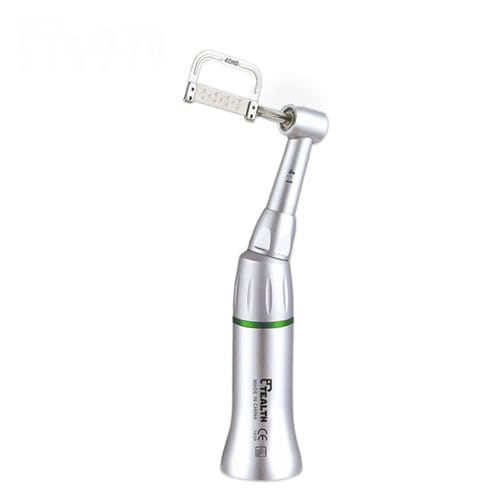 Dental-Winkelstück - IPR-02C - Tealth Foshan Medical Equipment Co.,Ltd - mit Luftmotor / Untersetzung / gebogen