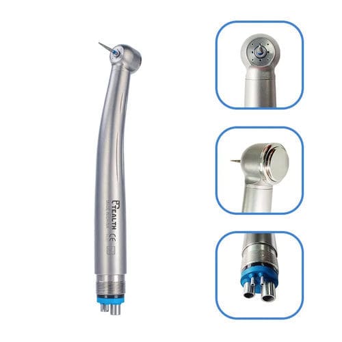 Dental-Turbine - CK-08 Pro - Tealth Foshan Medical Equipment Co.,Ltd - mit Luftmotor / Edelstahl / mit externem Vierfach-Spray