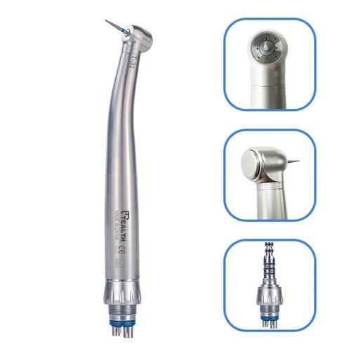 Dental-Turbine - T-31 - Tealth Foshan Medical Equipment Co.,Ltd - mit Luftmotor / mit Drucktaste / Edelstahl