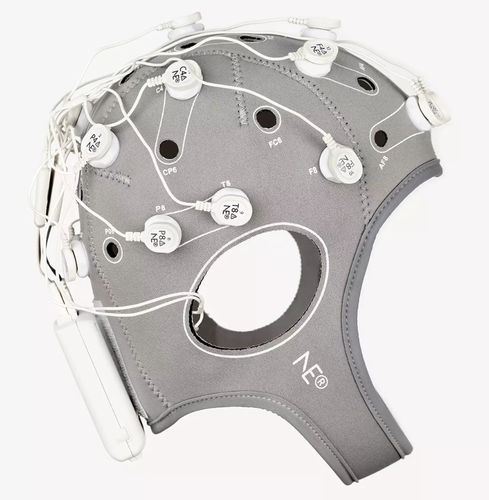 EEG-Haube / 20 Kanäle - Enobio 20 - Neuroelectrics - für Erwachsene / grau