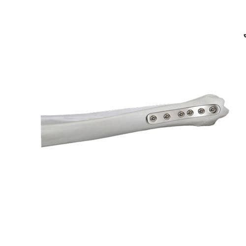 Kompressionsplatte für Tibia - 37.804.2 series - Medicalex - distal / medial / mit Verriegelung