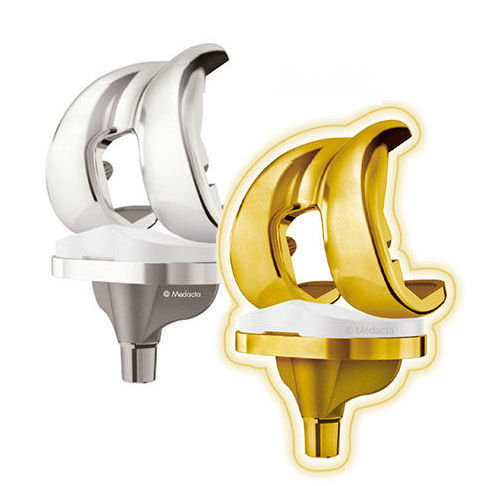 Femur-Patella Knieprothese - GMK® PRIMARY - Medacta - posterior-stabilisiert, Schlitten / mit Fest- oder Mobilscheibe / links