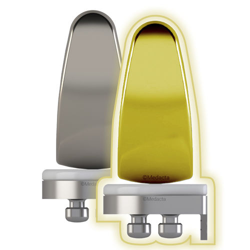 Einteilige Knieprothese - MOTO® Lateral - Medacta - mit fester Scheibe
