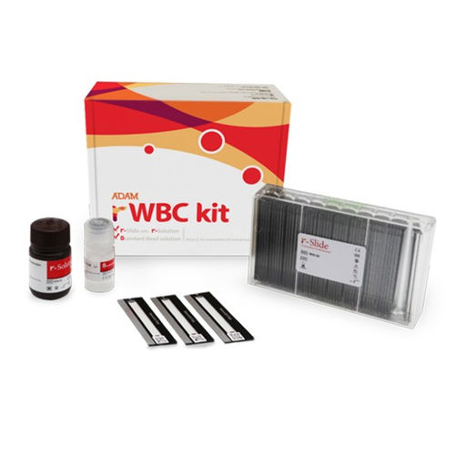 Leukozytenzählungs-Testkit - ADAM-rWBC - NanoEntek - Blut / Fluoreszenz