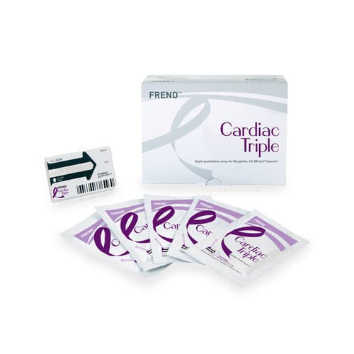 Schnelltest für kardiovaskuläre Erkrankungen - FRCT 025 - NanoEntek - Myoglobin / cTnI / Kreatin-Kinase