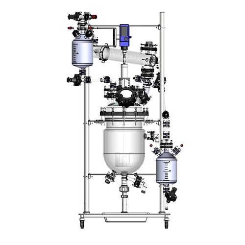 Laborreaktor - SQHK078027 - Steroglass - für die Pharmaindustrie / Borosilikatglas