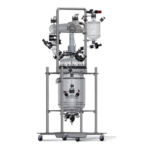 Laborreaktor - SQHK083252 - Steroglass - für die Pharmaindustrie / Glas / mit Verkleidung