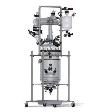 Laborreaktor - SQHK083251 - Steroglass - für die Pharmaindustrie / Borosilikatglas