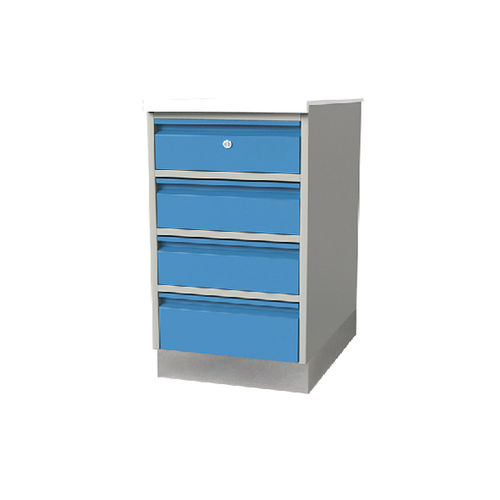 Krankenhausschrank - JDGDG111B - Jingdong Technology - mit Schublade / stationär / blau