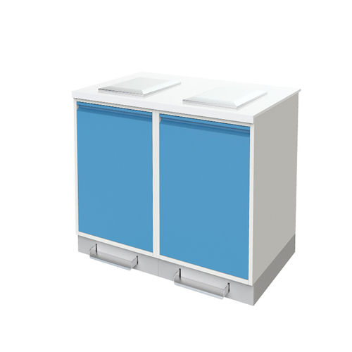 Krankenhausschrank - JDGWW121B - Jingdong Technology - mit Tür / stationär / blau