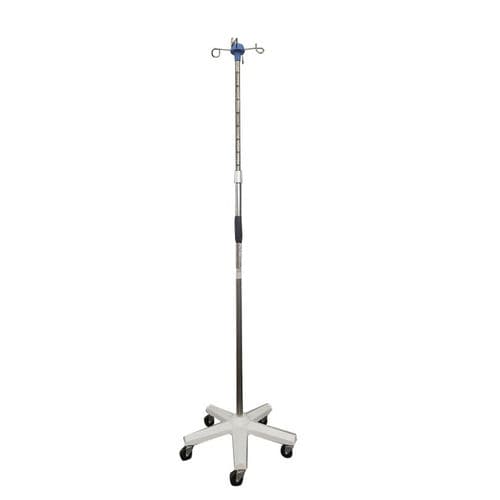 Infusionsständer auf Rollen - JDASY152W2 - Jingdong Technology - 4 Haken / Schwerlast / Edelstahl
