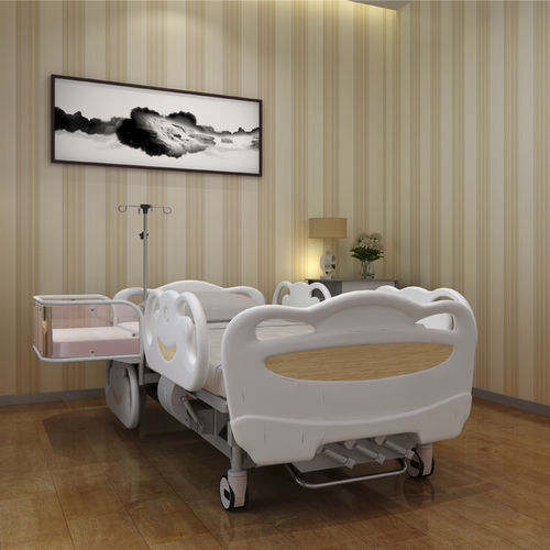 Krankenhausbett - JDCMY-SO171A1(B1) - Jingdong Technology - manuell / höhenverstellbar / auf Rollen