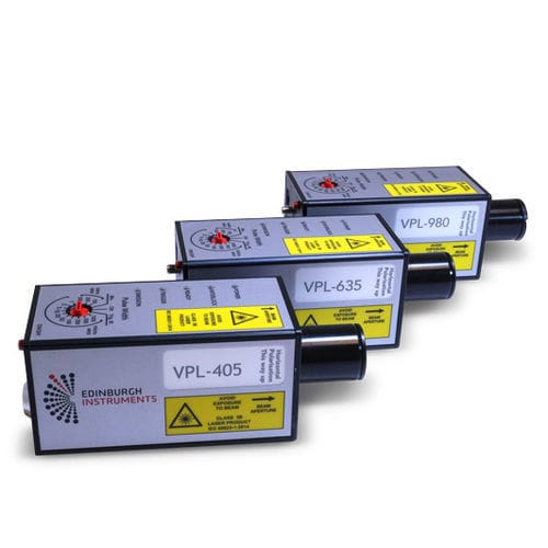 Laserlichtquelle - VPL series - Edinburgh Instruments - Anregung / für Vis-NIR - Spektrometer / kompakt
