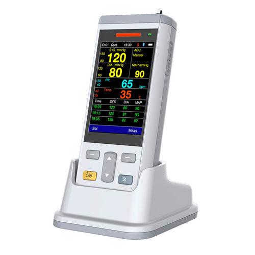 Handgerät-Vitalzeichenmonitor - PC100-A - Wuhan UN-Medical Technology - TEMP / NIBP / Pulsoximetrie
