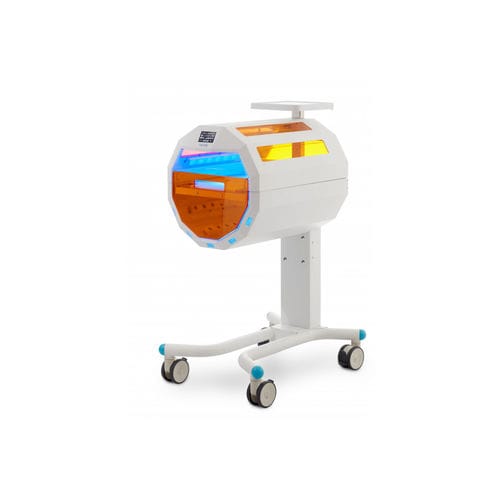Phototherapielampe für Neugeborene - Babyblue 360 - Tende Elektronik - in Wiegenform / Blaues Licht