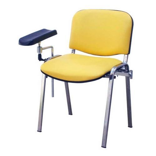 Untersuchungsstuhl für Phlebotomie - WCS1PHL1 series - Medi-Plinth - manuell / einteilig / blau
