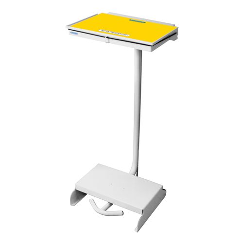 Träger für Müllsack - BINSH0 series - Medi-Plinth - mit Deckel