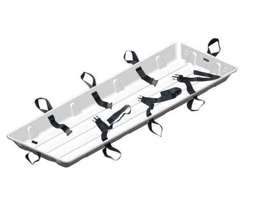 Kunststoff-Wirbelsäulenbrett - Bariatric Mortuary Body Tray - Nutwell Logistics Limited - für Übergewichtige / unmagnetisch