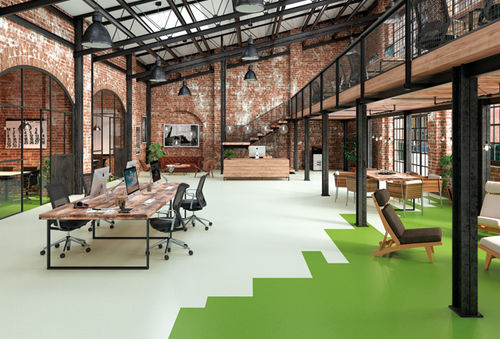 Vinyl-Bodenbelag - Palettone SD - Polyflor - leitfähig