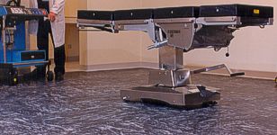 Vinyl-Bodenbelag - EC - Polyflor - leitfähig
