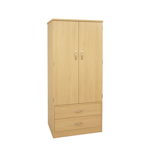Abstellschrank - WSU - Tough Furniture - für Krankenhaus / 2 Schubladen / mit 2 Türen