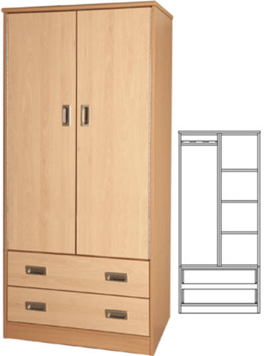 Krankenhausschrank - SF-WSU - Tough Furniture - mit Regal / 2 Schubladen / mit 2 Türen