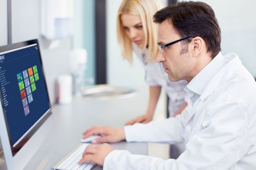Medizinische Software - MEDICUS - CGM - für Kliniken / Patientendaten / Patientendaten