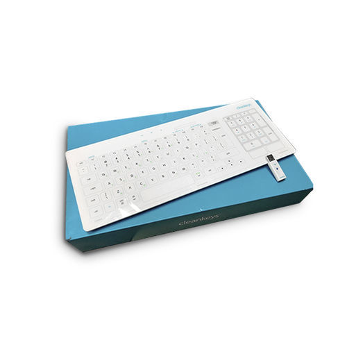 Tastatur mit Ziffernblock - Cleankeys - SYSTMZ - Silikon / kabellos / USB