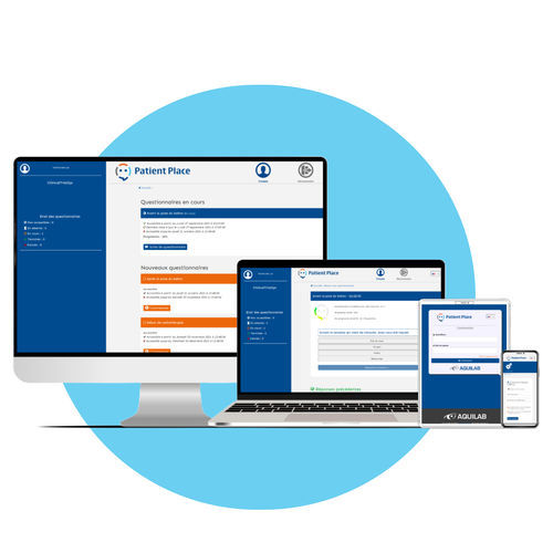 Datenmanagementsystem - ePRO  - AQUILAB - Patientendaten / Information / medizinisch