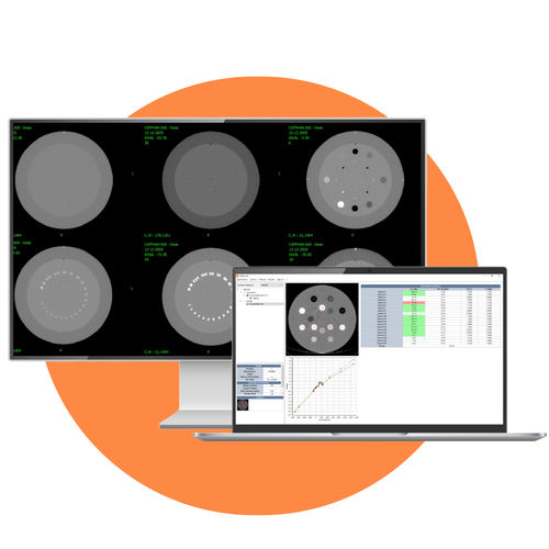 Management-Software - SPECT QA - AQUILAB - zur Qualitätskontrolle / medizinisch / TEP