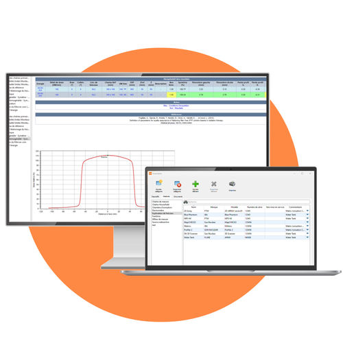 Software für Strahlentherapie - Dosimetry QA - AQUILAB - Strahldosimetrie / zur Qualitätskontrolle / für Tablet-PC
