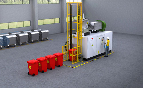 Medizinischer Sterilisator - Howas 100 - FOR.TEC. WASTE INCINERATORS MANUFACTURER - für Krankenhaus / UV / bodenstehend