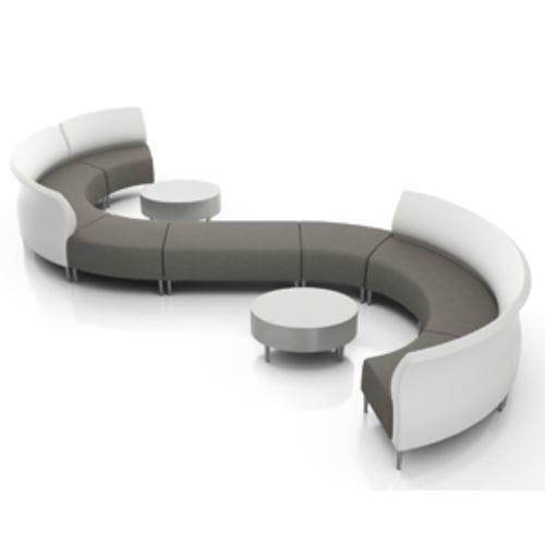Sofa für Wartezimmer - Zola - Krug - für mehrere Personen / Design
