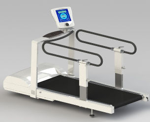 Laufband mit Geländer - Tm SPACIO 200 - Tech med Tm