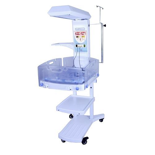 Reanimationseinheit für Säuglinge / mit Phototherapie-Lampe - IW5000 - AVI Healthcare - auf Rollen / höhenverstellbar
