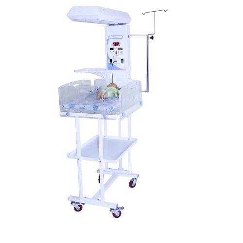 Reanimationseinheit für Säuglinge / mit Phototherapie-Lampe - IW4000 - AVI Healthcare - auf Rollen