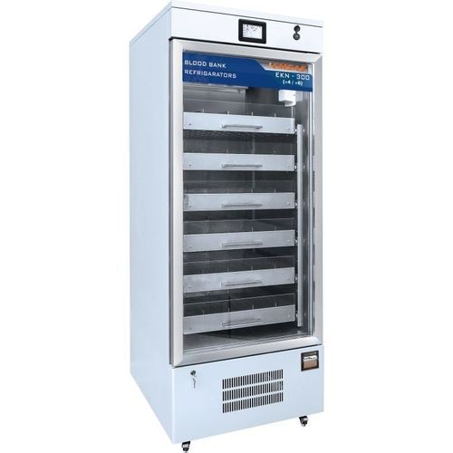 Kühlschrank für Blutbanken - EKN 300 - EMSAS - vertikal / auf Rollen / 1 Tür