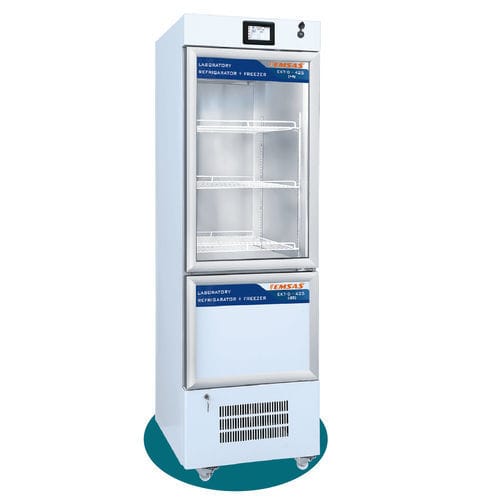 Laborkühlschrank - EKT-D 175 - EMSAS - vertikal / 1 Tür / mit Glastür