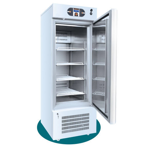 Gefrierschrank für Blutplasma - EE 300 - EMSAS - Labor / auf Rollen / 1 Tür