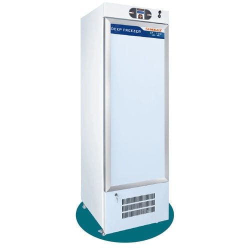 Gefrierschrank für Blutplasma - EF 150 - EMSAS - Labor / auf Rollen / 1 Tür