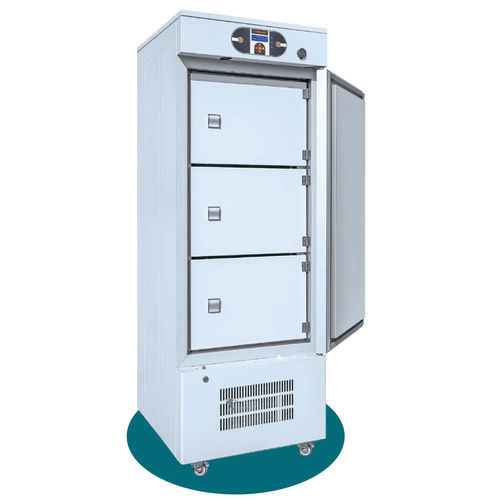 Gefrierschrank für Blutplasma - EF 300 - EMSAS - Labor / auf Rollen / 1 Tür
